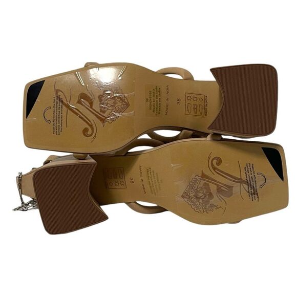 NWOB FREE PEOPLE Parker Pillow Heels 38 - Picture 6 of 8